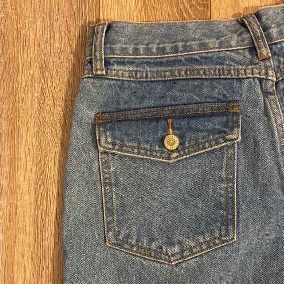 NWT PacSun Blue Flare Wide Leg Jeans small - Picture 7 of 10